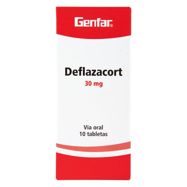DEFLAZACORT 30 MG 10 TABLETAS GF(M)36717