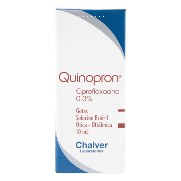 QUINOPRON GOTAS OTICO-OFTALMICO 10 ML