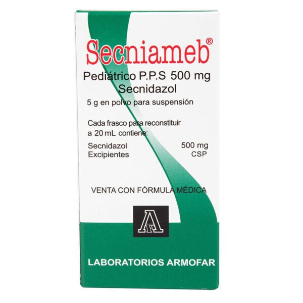 SECNIAMEB PEDIATRICO 500 MILIGRAMOS