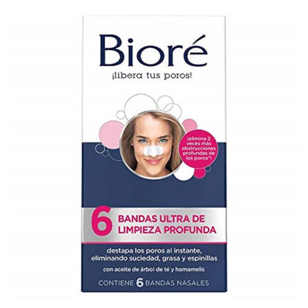 BANDAS ULTRA LIMPPROFUNDA BIORE 6 UNDS