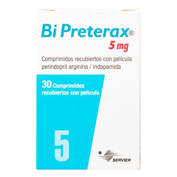 BI PRETERAX 5 MG 30 COMP.(P)21758(SC)