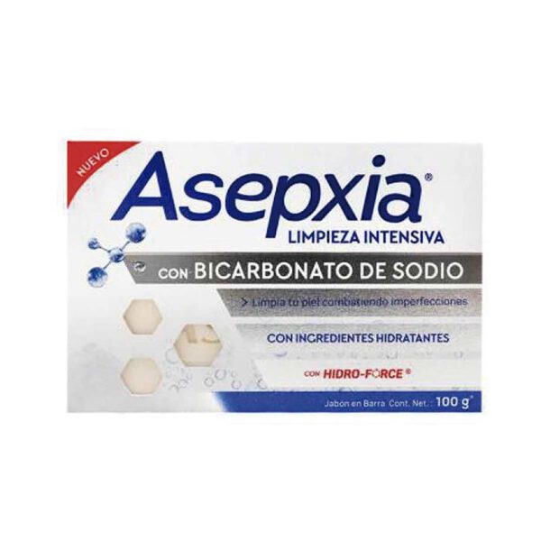 JABON ASEPXIA BICARBONATO 100 GR (SF)