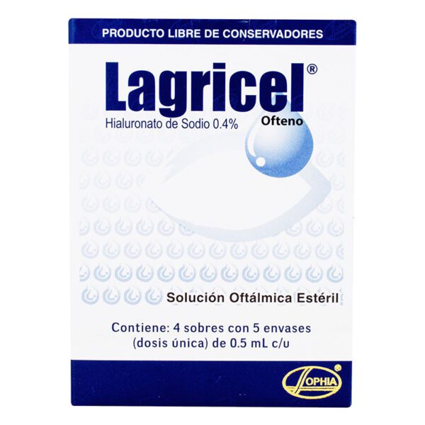 LAGRICEL OFTENO SOLUCION 10 ML(PDB)