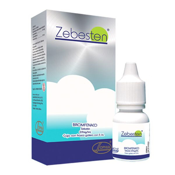 ZEBESTEN SOLUCION OFT 5ML(3%+)(PAE)