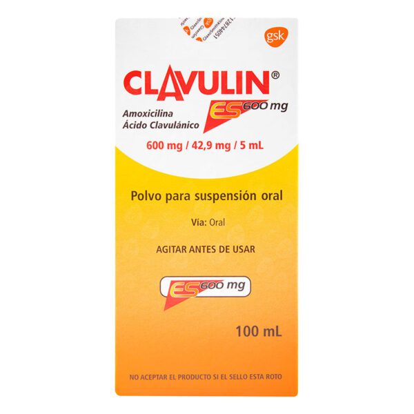 CLAVULIN ES 600 MG 100 ML (3%+)(A)(PAE)