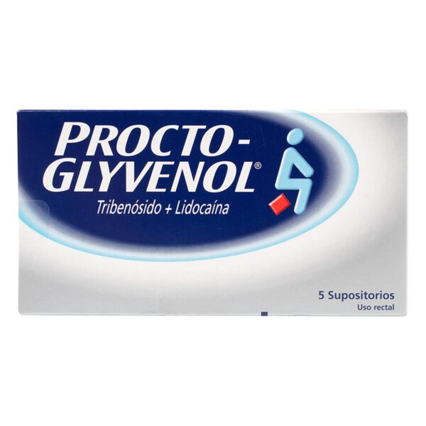 PROCTO GLYVENOL SUPOSITORIOS 5 UDS