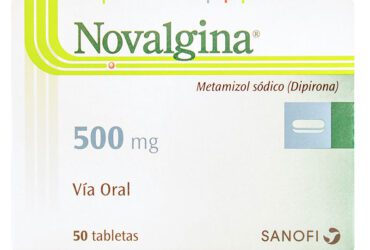 NOVALGINA 500 MG 50 TBS
