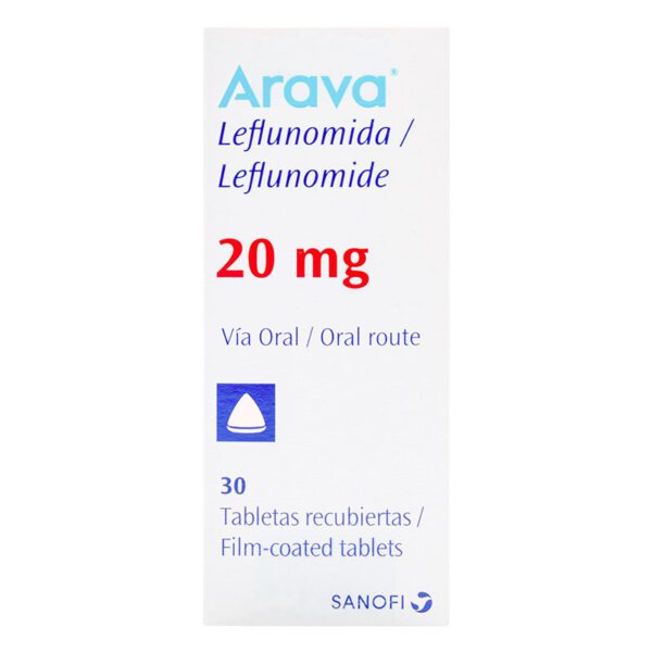 ARAVA 20 MG CAJA X 30 TABS