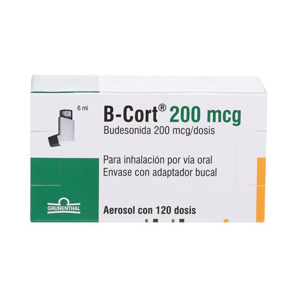 B-CORT AERO. 200 MCG 120 D.(A)(3%+)(PAE)