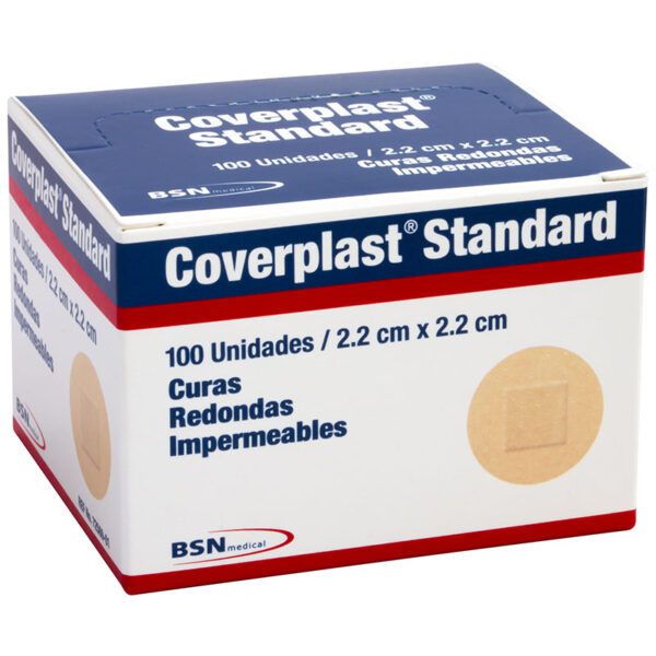 CURAS LEUKOPLAST STANDAR REDONDA 100 UND