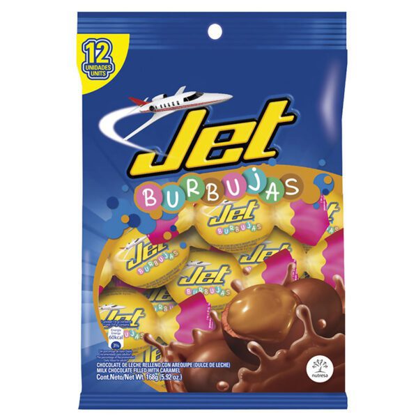 BURBUJAS DE CHOCOLATE BOLSA 12 UND