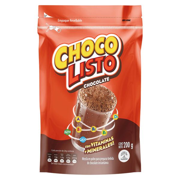 CHOCOLISTO INSTANTANEO 200 GR