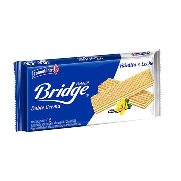 Galletas Wafer Bridge Vainilla 71 Gr