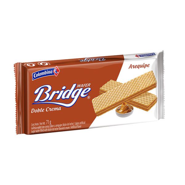 Galletas Waffer Bridge Arequipe 71 Gr