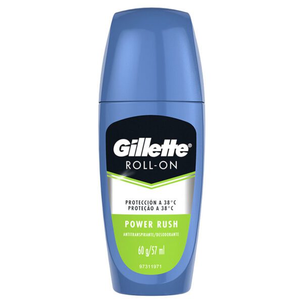 DTE GILLETTE ROLLON POWER RUSH 60 GR H