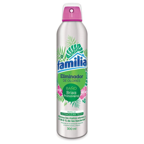 ELIM.DE OLOR BANO FAMIL BRISA PRIM.300ML