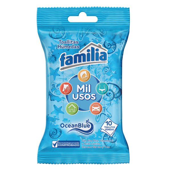 PAN.HUM.FAMILIA ACTIVE MIL USOS 10 UDS
