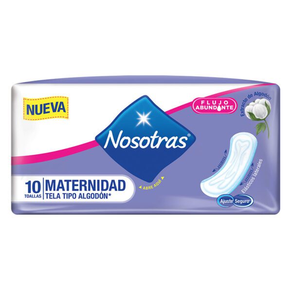 TOA.NOSOTRAS MATERNIDAD TELA 10 UDS 4201