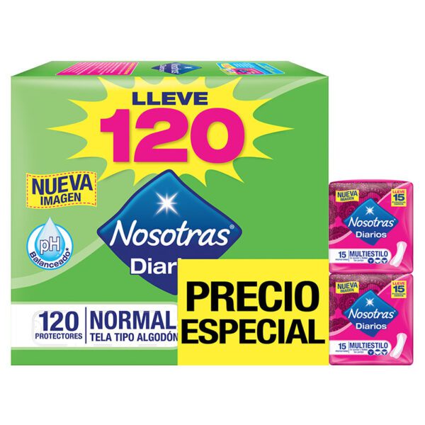 PROT.NOSOTRAS 120 UND+MULTI.30 UND P.E