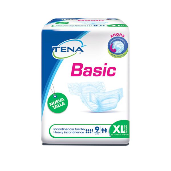 PAN.TENA SLIP CLASICO EX.GDE 9 UND