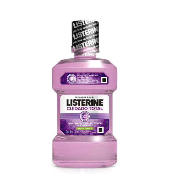 LISTERINE CUIDADO TOTAL 180 ML