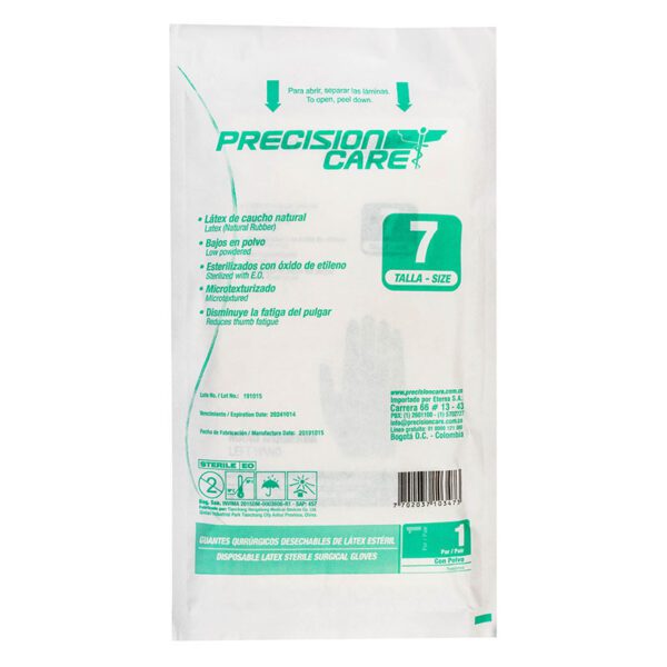 GUANTE ESTERIL PRECISION ETERNA 7