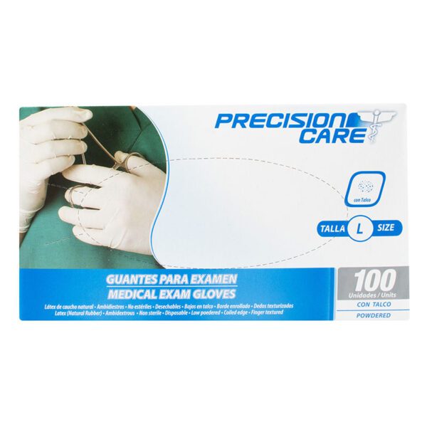 GUANTE DESECH.PRECISION GLOVES 100 UDS L