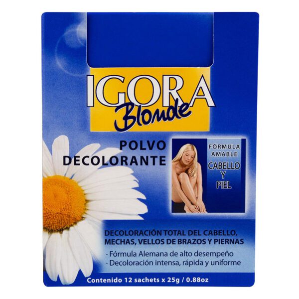 IGORA BLONDE DECOLOR.SOBRE 25 GR 12 UND