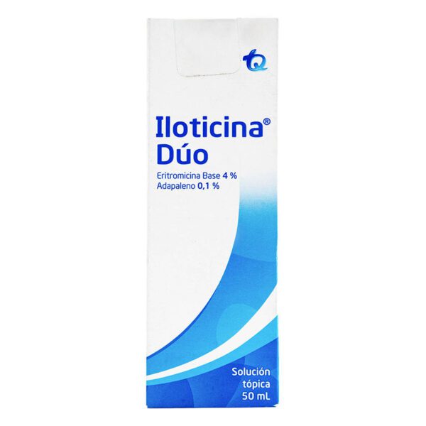 ILOTICINA DUO SOLUCION TOPICA 50 ML