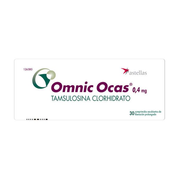 OMNIC OCAS 0.4 MG 30 COMPR.(A)(3%+)(PAE)
