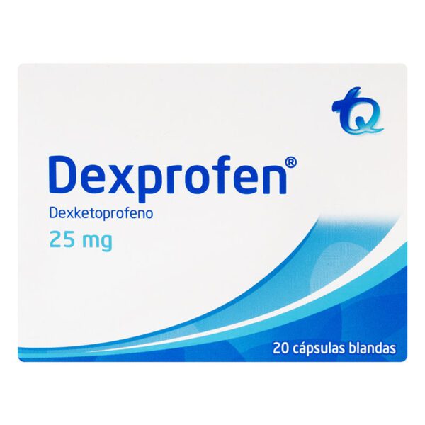 DEXPROFEN 25MG 20 CAPSULAS