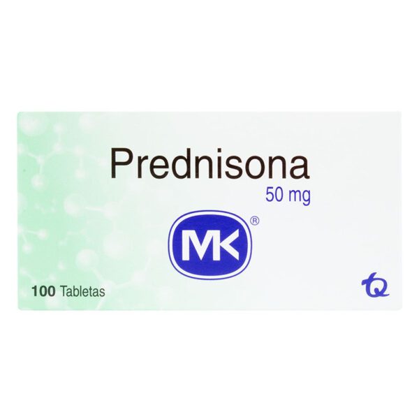 PREDNISONA 50 MG 100 TBS MK  (A)
