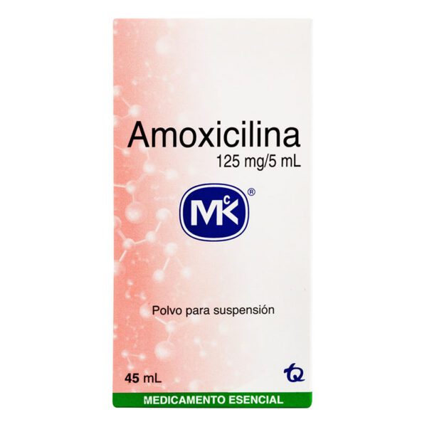 AMOXICILINA 125 MG SUSPENSION 45 ML MK