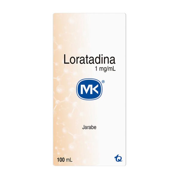 LORATADINA 1MG/ML JARABE + DOS 100ML MK