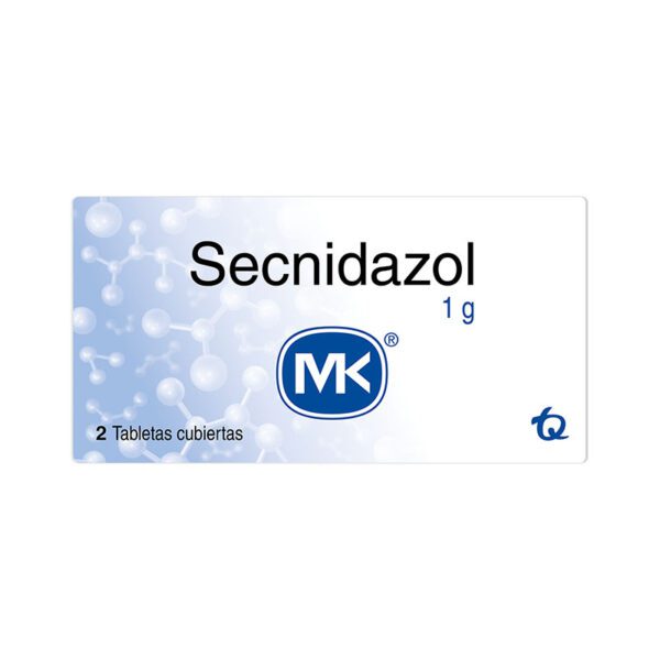 SECNIDAZOL 1 GR 2 TABLETAS MK