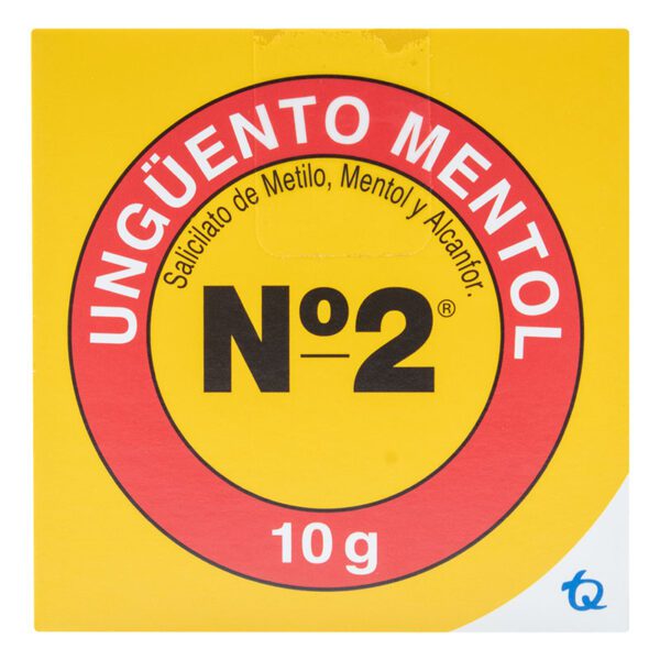 UNGUENTO MENTOL #2 10 GR