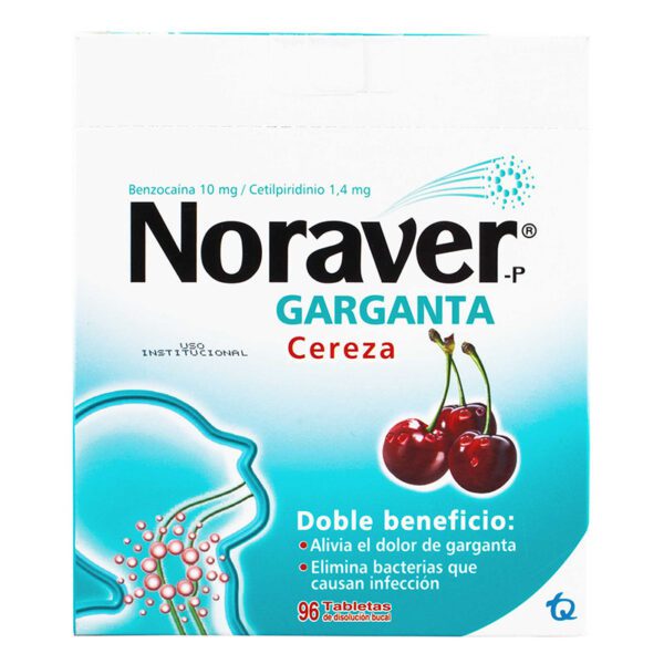 NORAVER CEREZA 96 PASTILLAS(A)