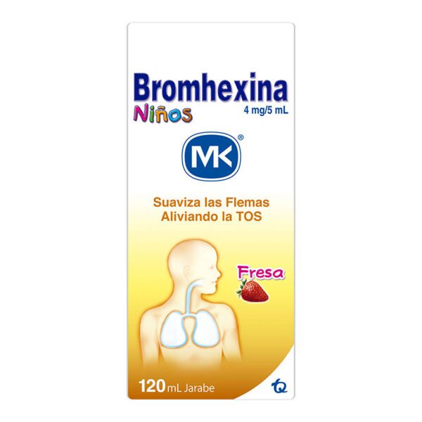 BROMHEXINA NINOS JARABE 120 ML MK