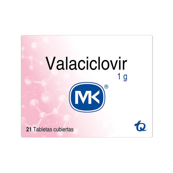 VALACICLOVIR 1 G 21 TBS MK (A)(3%+)(PAE)