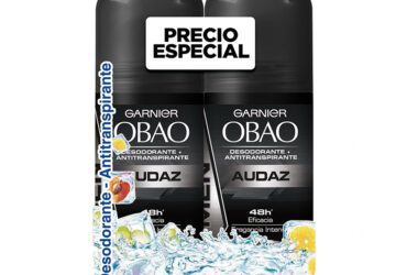 2 Desodorantes Obao Rollon Audaz 65 Gr Precio Especial