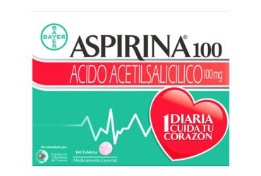 ASPIRINA 100 MG 140 TBS