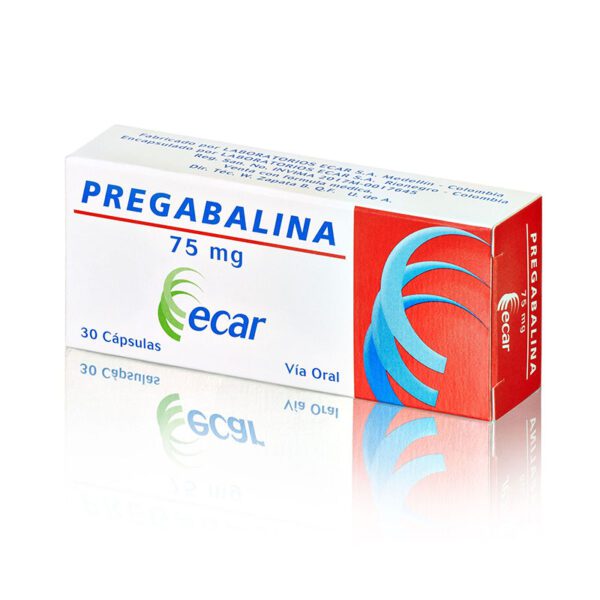 PREGABALINA 75 MG 30 CAP EC (M)40860