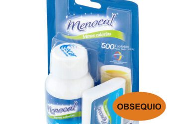 Menocal 500 Tabletas Gratis Dispensador 100 Tabletas