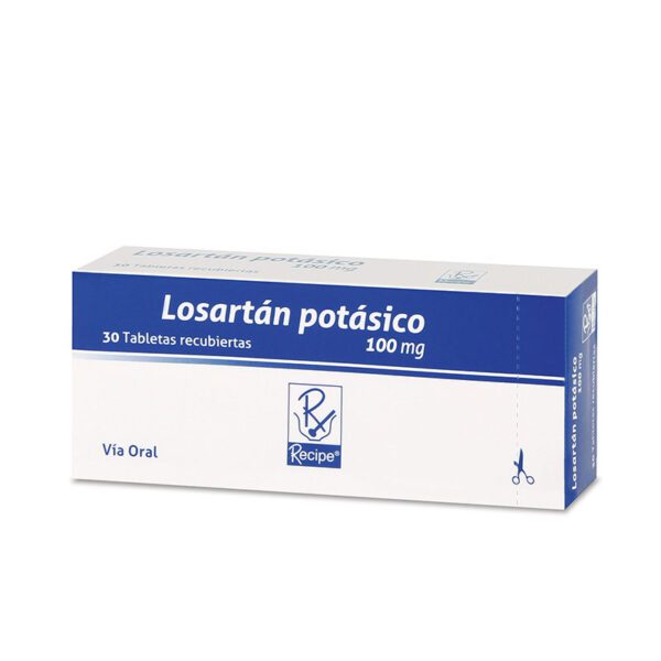 LOSARTAN 100 MG 30 TBS RC