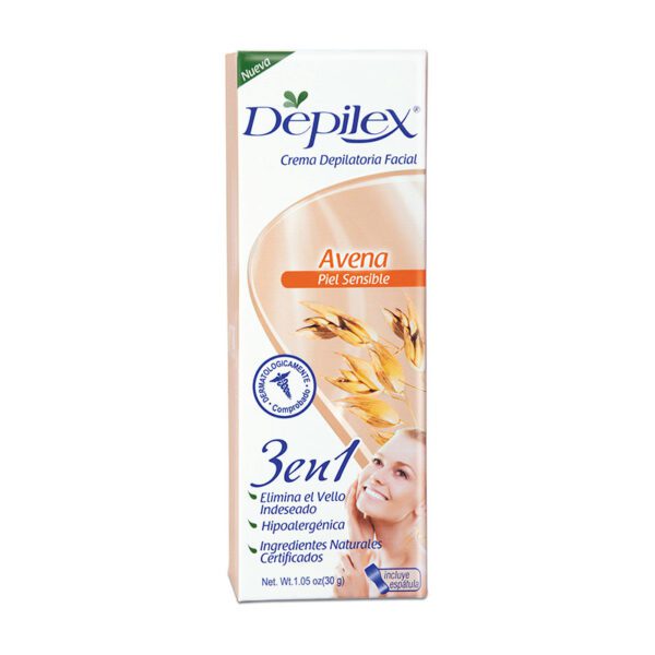 DEPILEX FACIAL 3 EN 1 AVENA TUBO X 30 GR