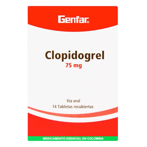 CLOPIDOGREL 75 MG 14 TABLETAS GF(M)17913
