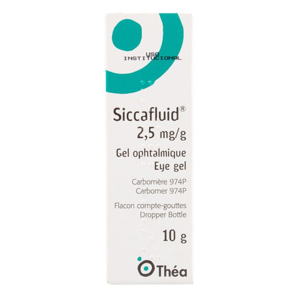 SICCAFLUID 0.25% GEL OFTALMICO (3%+)