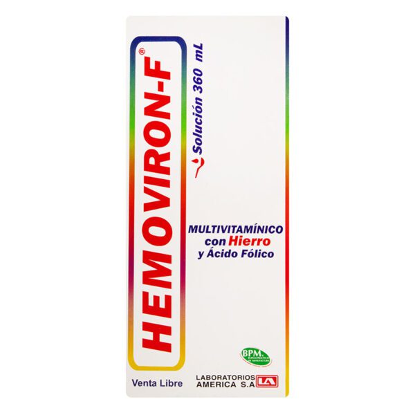 HEMOVIRON-F JBE 360 ML LA