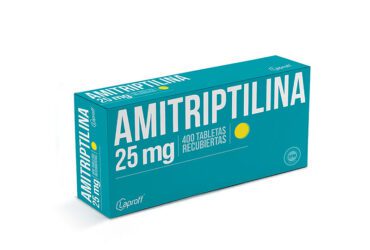 AMITRIPTILINA 25 MG 400 TABLETAS LP