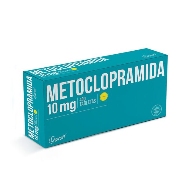 METOCLOPRAMIDA 10 MG 400 TABLETAS LP